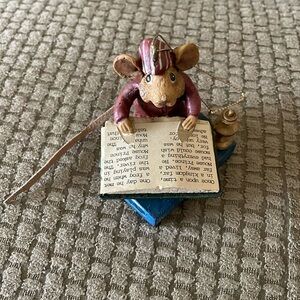 Kurt S Adler Christmas Story Mouse Ornament